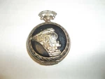 Vintage Riviera Pocket Watch Gold Tone W/ Locomotive Train Engine. Fixed Price $12.99.