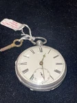 Antique Silver William Hall London Pocket Watch 1806 Key Wind. Fixed Price $1400.00.
