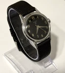 Vintage 33MM Elgin 17J Manual Wind Men's Watch With New 18L Leather Band Runs. Fixed Price $99.00.