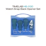 Timelab Watch Case Snap Back Knife Opener Remover Repair Set Kit Tool 4 Pcs. Fixed Price $46.90.