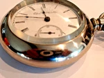 18SZ- Elgin Pocket Watch Nice Monster CASE,62.5MM -serviced, Runs GREAT-1888. Fixed Price $349.95.