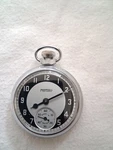 Good Vintage ' Ingersoll Triumph Gt Britain Pocket Watch - Serviced. Fixed Price $47.33.
