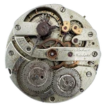 Antique 43MM James Kahn Neuchatel Mechanical Hunter Pocket Watch Movement Swiss. Fixed Price $73.45.