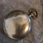 Elgin Gm Wheeler Side Winder Pocket Watch 18S Nickleoid Case Working 1885. Fixed Price $145.00.