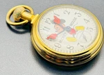 Vintage Bradley Mickey Mouse Wind Up Pocket Watch Working Keeping Time. Fixed Price $69.00.
