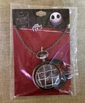 Disney Nightmare Before Christmas Lock Shock & Barrel Necklace Pocket Watch Nos. Fixed Price $21.95.