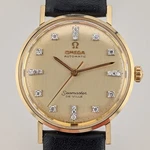 1967 Omega Seamaster Deville Diamond Dial Cal 550 LL6287-1 14K Gf. Fixed Price $2750.00.