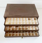 Vtg (351) Wristwatch Crystals Parts Replacement Glass W/metal Storage Box. Fixed Price $449.95.