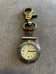 Cedar Creek Compass Clip Watch Chronograph Needs Battery. Fixed Price $19.50.
