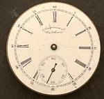 Antique Waltham Model 1890 Pocket Watch Movement Parts/repair 6S 15J Usa. Fixed Price $14.95.