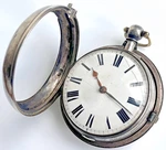 Pocket Watch Thomas Maston, London - Early 19TH Century Silver Verge Pair Cased. Fixed Price $263.76.