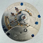 Vintage 18S 1887 Elgin Nat'l Mechanical Open Face Pocket Watch Movement 44 Usa. Fixed Price $50.85.