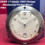 Seiko 6602-9010 1969 Vintage Hand-wound Pendant Watch Rare Item. Fixed Price $215.64.