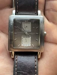 Kenneth Cole Men KC1341 Multifunction Brown Dial And Leather Strap Watch. Fixed Price $80.00.