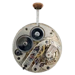 Antique 40 Mm Tavannes Wrapped Balance Mechanical Pocket Watch Movement Swiss. Fixed Price $39.55.