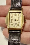 Vintage Deco Waltham Ruby 17J 10KRGP Men Watch ( Parts / Repair ) 27MM. Fixed Price $70.00.
