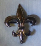 Antique 1922+ Fleur Lis Pin Watch Hanger 1/20 12K Gf Mckenna Mk Providence Ri. Fixed Price $85.00.
