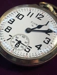 Elgin B.w. Raymond 571 Railroad Pocket Watch 21J Keystone 10K Gf - Running. Fixed Price $355.00.