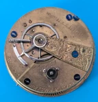 Post Civil War American Waltham Model 1857 Wm Ellery 1870 Pocket Watch Parts. Fixed Price $25.00.