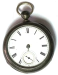 1880 Illinois Pocket Watch Model Grade 2 Kw Ks Not Running Size Coin Case. Fixed Price $149.99.