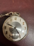 Waltham Open Face Gold Plated Pocket Watch W/ Chain. Item Works See Description. Fixed Price $240.00.