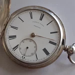 Thomas Yates Silver Hunter Cased Fusee Pocket Watch 1883. Fixed Price $324.96.