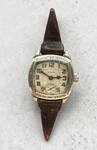 Antique Elgin 14K Gf 17J Engraved Cushion Case Art Deco Pocket? Watch. Fixed Price $220.00.