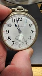 Hamilton 16S 19J Gr 974DISPLAY Mainliner Pocket Watch (read Description). Fixed Price $225.00.