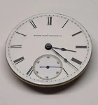 1885 Elgin 18S Grade 81 Open Face Pocket Watch Dial W/gears For Parts. Fixed Price $24.99.
