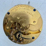 Antique 8S 1876 Waltham 7J Mechanical Hunter Pocket Watch Movement Riverside Usa. Fixed Price $39.55.