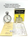 Breitling 1/5 Stopwatch Manual Winding With Box Great Condition. Fixed Price $150.00.