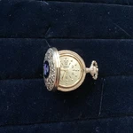 Arsa Swiss Made Women Ladies Pocket Watch Carved Flower Marked 42345 Lot 122. Fixed Price $129.00.