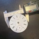 AB42 Waltham Vtg Romen Numeral Dial Pocket Watch Movement 46MM Untested As Is***. Fixed Price $19.99.