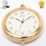 Vintage Mint Seiko 7N01-9A00 White Quartz Pocket Watch 38MM Gold Tone Japan. Fixed Price $119.99.