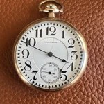 Vintage Waltham Vanguard Gf Railroad Grade 19J 16S Circa 1913 Adj 5 Pos Running. Fixed Price $457.00.