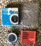 Heuer Swiss Trackstar Stopwatch 7 Jewels Rare Black Dial Fully Working W/box. Fixed Price $275.00.