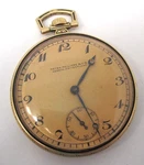 Antique 18K Yellow Gold Patek Philippe Mechanical Pocket Watch. Fixed Price $6400.00.
