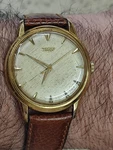 1952 Tissot Aquatite Hand Wnd Cal 27B-21 Ref 50014-4 Gold Plated Working Used. Fixed Price $244.89.