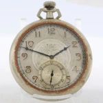Antique 12 Size Elgin 15 Jewel Mechanical Pocket Watch 235 Nickel Running. Fixed Price $101.70.