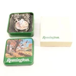 Remington Pocket Watch Duck With Chain & Belt Loop Clip And Box - Quartz DF514. Fixed Price $37.49.