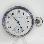 Hampden Mckinley 17 Jewel 16 Size Exhibition Display Back Runs Great. Fixed Price $249.50.