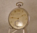 102 Years Old Longines 17J Platinum Open Face Case 16S Swiss Great Pocket Watch. Fixed Price $2665.00.