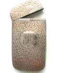 Antique Sterling Silver Card Case Hallmarked 1886 Birmingham England-fred Marson. Fixed Price $225.00.