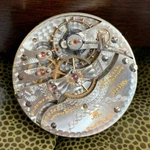 1911 Hampden Grade No. 105 16S 21 Jewels Railroad Pocket Watch Movement. Fixed Price $175.00.