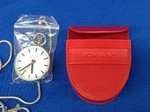 Mondaine Swiss Railway Pocket Watch A660.30316.11SBB Steel Quartz Men Japan. Fixed Price $280.00.