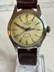 Vtg Wakmann 17 Jewel Swiss Mechanical Men Watch. Fixed Price $286.00.