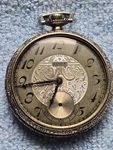 Elgin Grade 303 Model 1927 12S 7J Pocket Watch #29259637 For Parts Repair. Fixed Price $160.00.