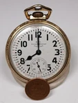 Working Vintage 1952 Ball Hamilton 999B 21 Jewel Montgomery Dial Pocket Watch. Fixed Price $700.00.
