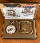Bradley Time North Western Great American Railway Series Collectors Pocket Watch. Fixed Price $89.95.