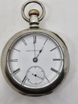 1887 Elgin Victorian 21J Gents Nickel Silver Pocket Watch 18S Parts/repair. Fixed Price $174.99.